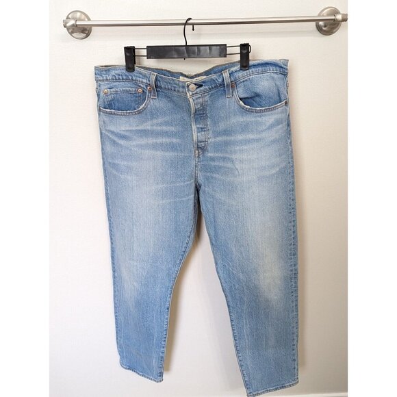 Levi's Denim - Levis Wedgie Jeans Women’s Size 34 Cropped Ankle Button Fly High Rise